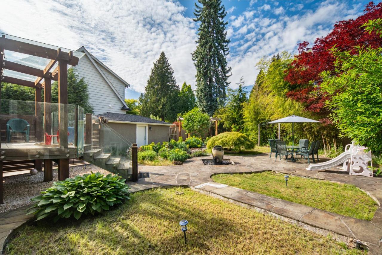 Gorgeous 4 Bedroom Garden Level Suite At Vancouver West & Ubc 외부 사진